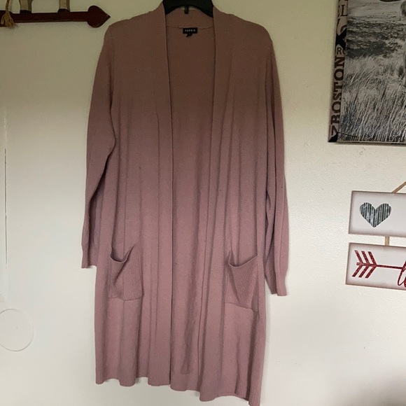 Torrid Size 2 X blush colored sweater duster